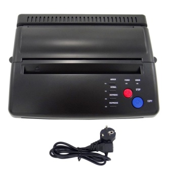 รีวิว Tattoo Transfer Copier Printer Machine Thermal Stencil Maker EU Plug black - intl โปรโมชั่นพิเศษ Tattoo Transfer Copier Printer Machine Thermal Stencil Maker EU Plug black - intl