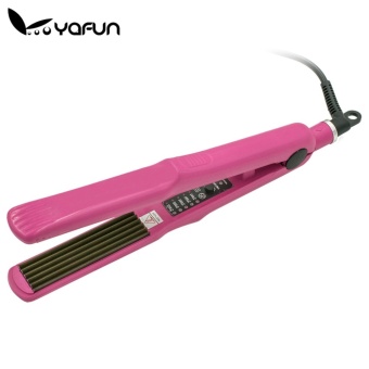 ซื้อ/ขาย TINGXUAN Corrugated Curling Hair Chapinha Hair Straightener Crimper Fluffy Small Waves Hair Curlers Curling Irons Styling Tools - intl