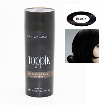Toppik Keratin Hair Building Fibers ผงปิดผมบาง ( Black ) 27.5g Toppik Keratin Hair Building Fibers ผงปิดผมบาง ( Black ) 27.5g
