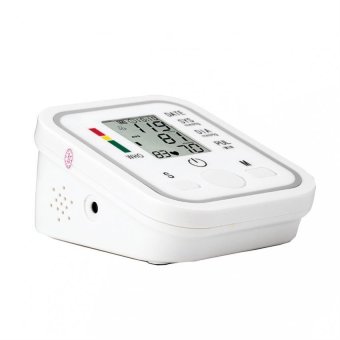 Toprime Digital Arm Blood Pressure Upper Automatic Monitor Heart Beat Meter LCD - INTL