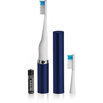 Violife Slim Sonic Electric Toothbrush for Home or Travel Metallic Midnight Blue Vss204 0.15 Pound - intl Violife Slim Sonic Electric Toothbrush for Home or Travel Metallic Midnight Blue Vss204 0.15 Pound - intl
