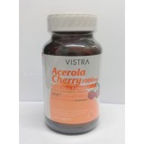 Vistra Acerola Cherry1000 mg. วิสตร้าอะเชโรล่า เชอรี่ 1000 มก.(100 เม็ด) วิตามินซีปริมาณสูงจากธรรมชาติ 100% ปราศจากกรดวิตามินซี  ปลอดภัยไม่กัดกระเพาะ  ดูดซึมเร็ว เพื่อผิวสวย เนียนใส ขับสารพิษ ต้านอนุมูลอิสระ ของแท้พร้อมส่ง มีบริการเก็บเงินปลายทาง