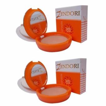 Zendori Extra Cover Foundation SPF 30 แป้งพัฟเซนโดริ ปกปิด คุมมัน กันแดด กันน้ำ เบอร์ 1 ผิวขาว (2 ตลับ) Zendori Extra Cover Foundation SPF 30 แป้งพัฟเซนโดริ ปกปิด คุมมัน กันแดด กันน้ำ เบอร์ 1 ผิวขาว (2 ตลับ)