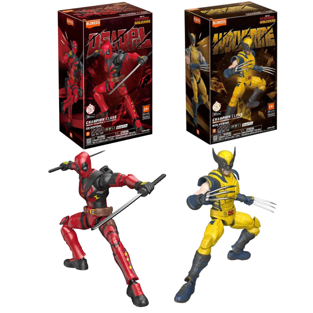 Blokees Marvel Infinity Saga Championclass Deadpool-Wolverine Model Kit Blokees Marvel Code Bks8111 ราคา 537 บาท*ส่งฟรี