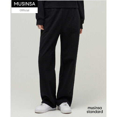 MUSINSA  ARCHIVE BOLD 939 LOGO SWEAT PANTS_BLACK