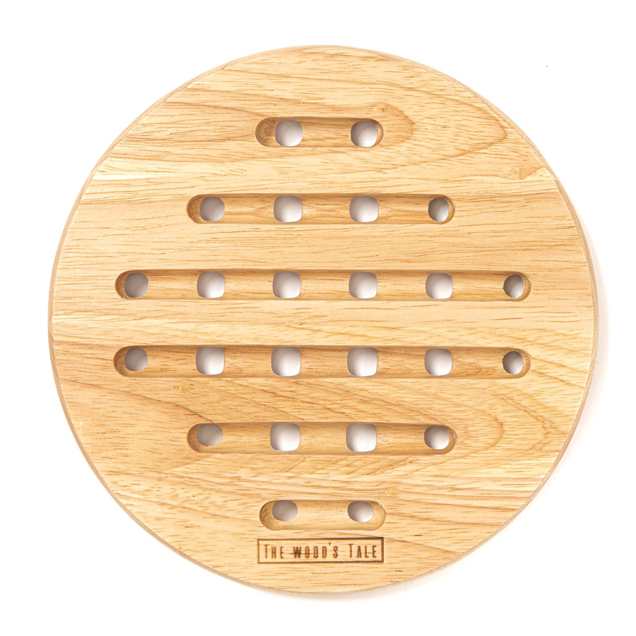 The Wood's Tale แผ่นรองจาน ที่รองของร้อน HOT PLATE HOLDER ที่รองจาน จากไม้แท้ธรรมชาติ ราคา 143 บาท*ส่งฟรี