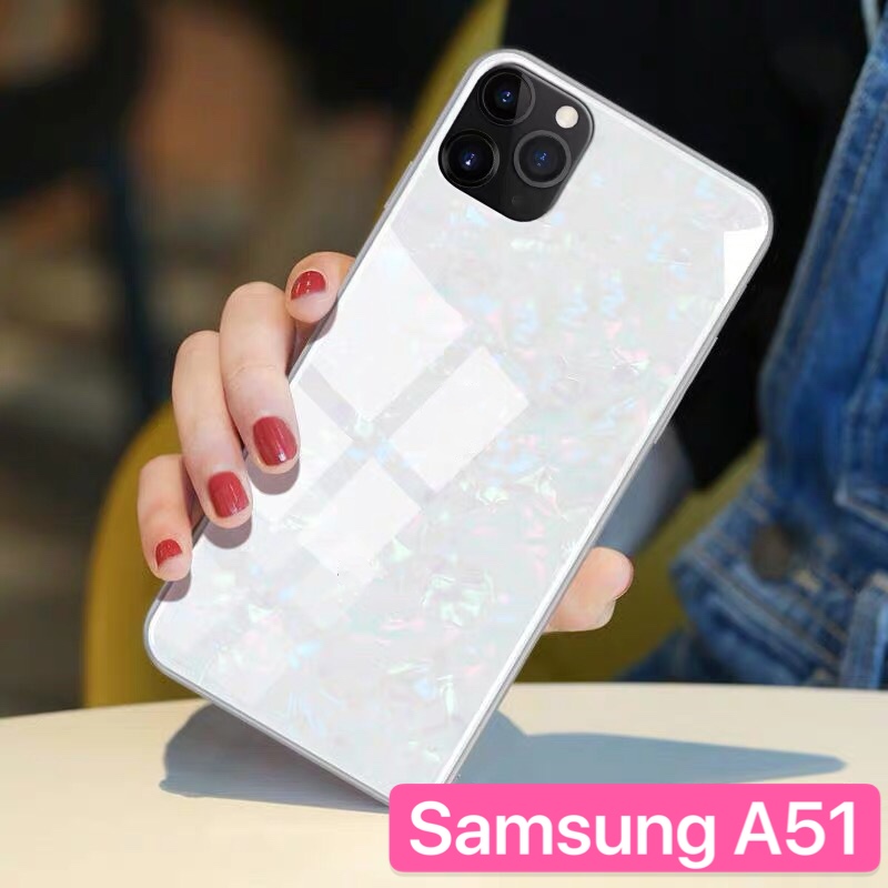 [ส่งจากไทย] Case Samsung galaxy A51 เคสซัมซุง เคสเงาลายหินอ่อน ขอบนิ่ม เคสกันกระแทก เคสนิ่ม TPU Case สำหรับรุ่น Samsung A51 เคส samsung a51 สินค้าใหม่