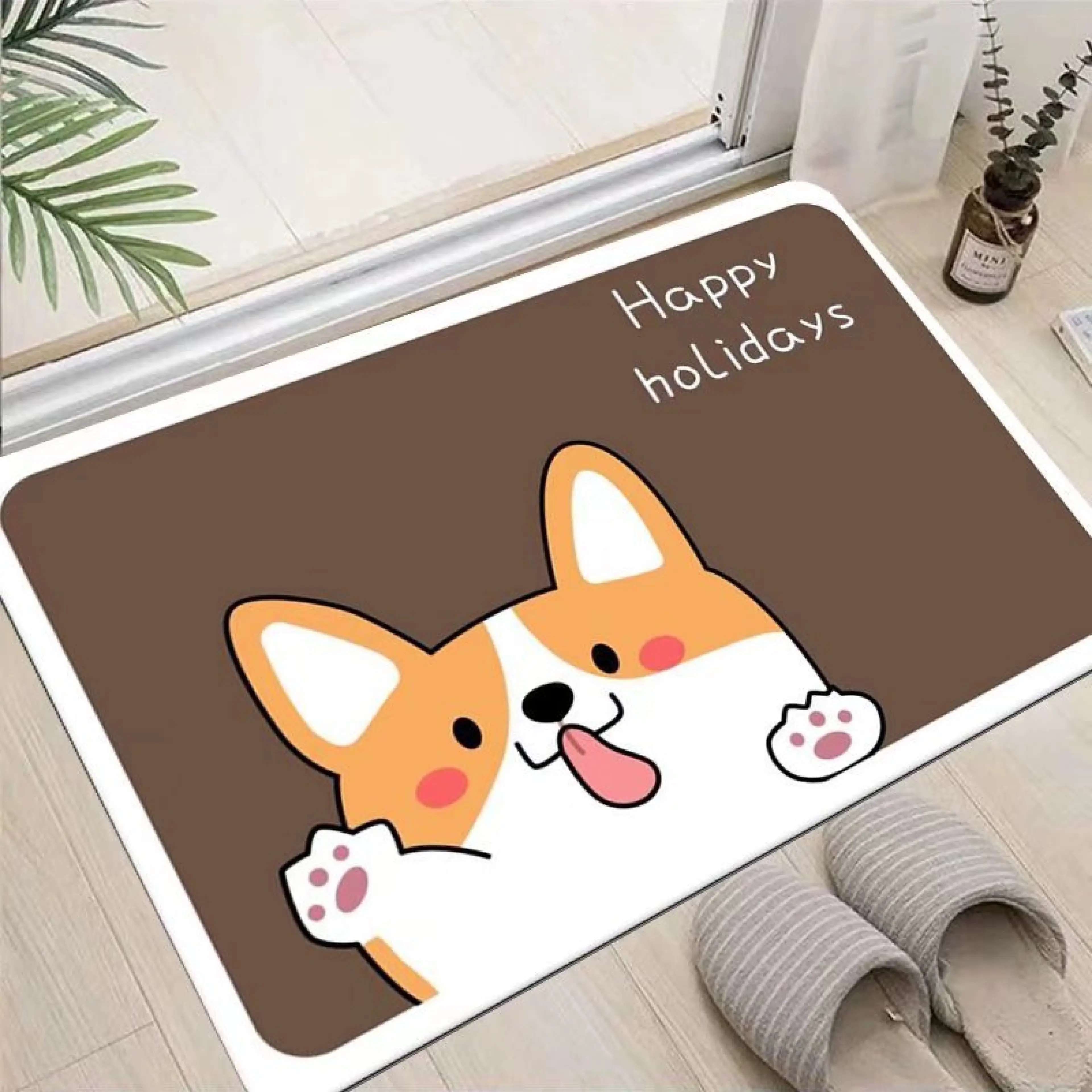 Bathroom Rugs, Rugs and Mats, Doormats, Soft, Absorbs Water Well, Memory Foam, Comfortable for Feet, 60 X 40 cm