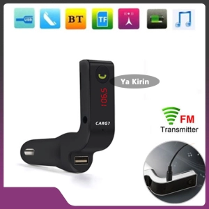 สินค้า ของแท้100% CAR G7 อุปกรณ์รับสัญญาณบลูทูธในรถยนต์ Bluetooth FM Transmitter MP3 Music Player SD USB Charger for Smart Phone & Tablet