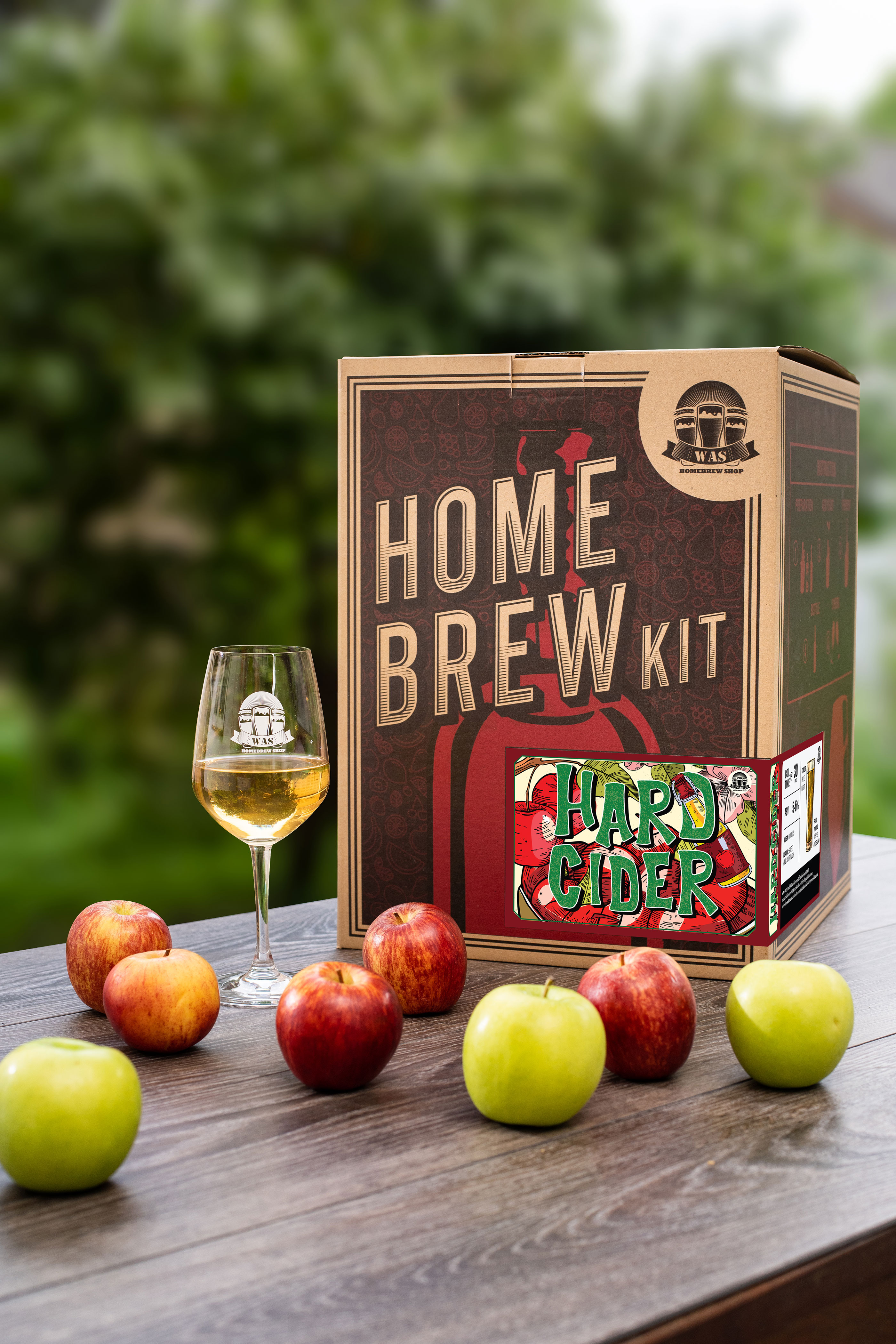 WAS Home Brew kit 4/10 Liter Apple Cider วอส โฮม บรูว คิท 4/10 ลิตร Cider ราคา 3,385 บาท*ส่งฟรี