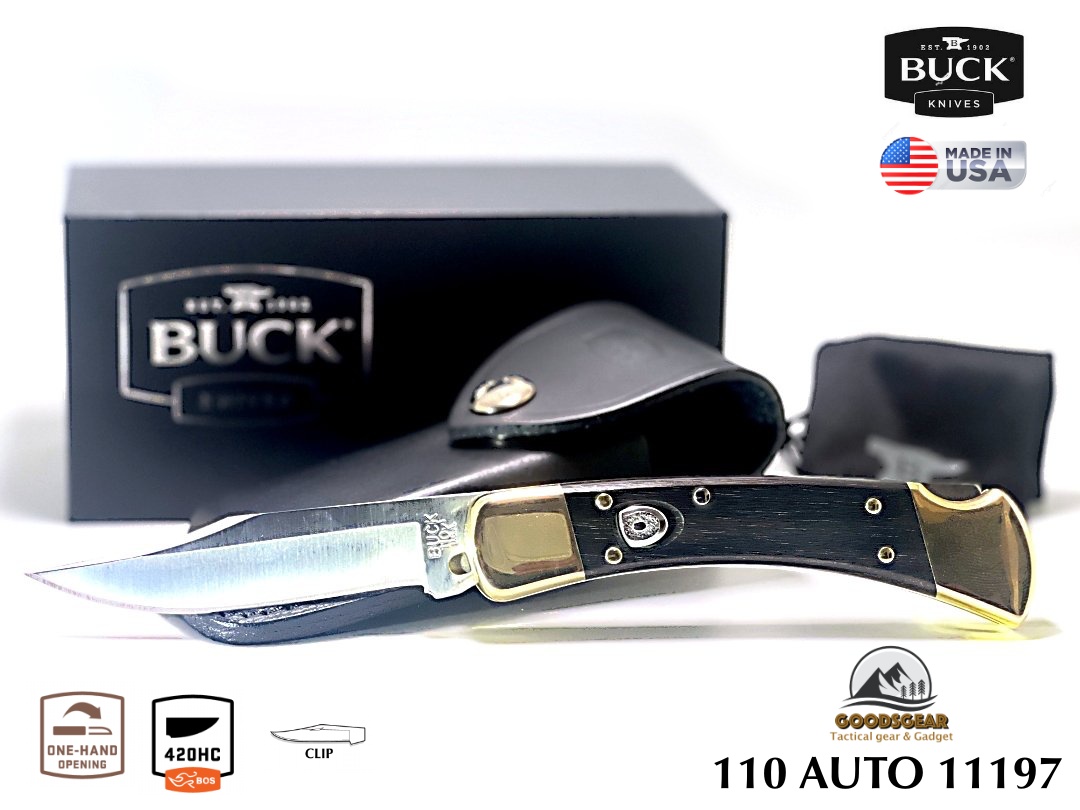 Buck 110 Ebony Auto - 0110BRSA-B - LATAMA