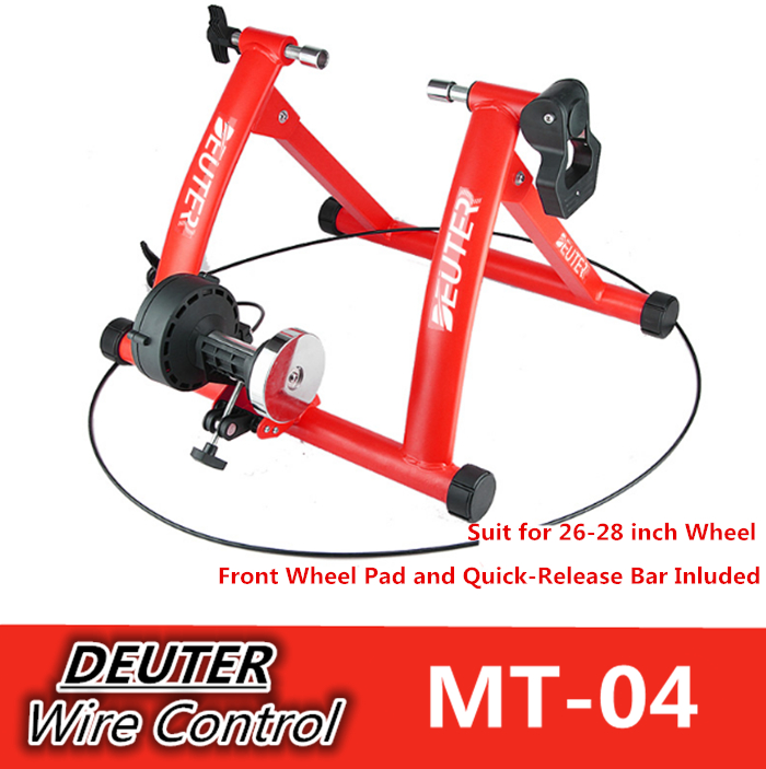 Welucky เทรนเนอร์จักรยาน รุ่น MT-04 มีสายรีโมทปรับความหนืด 6 ระดับ Trainer bike Trainer จักรยาน