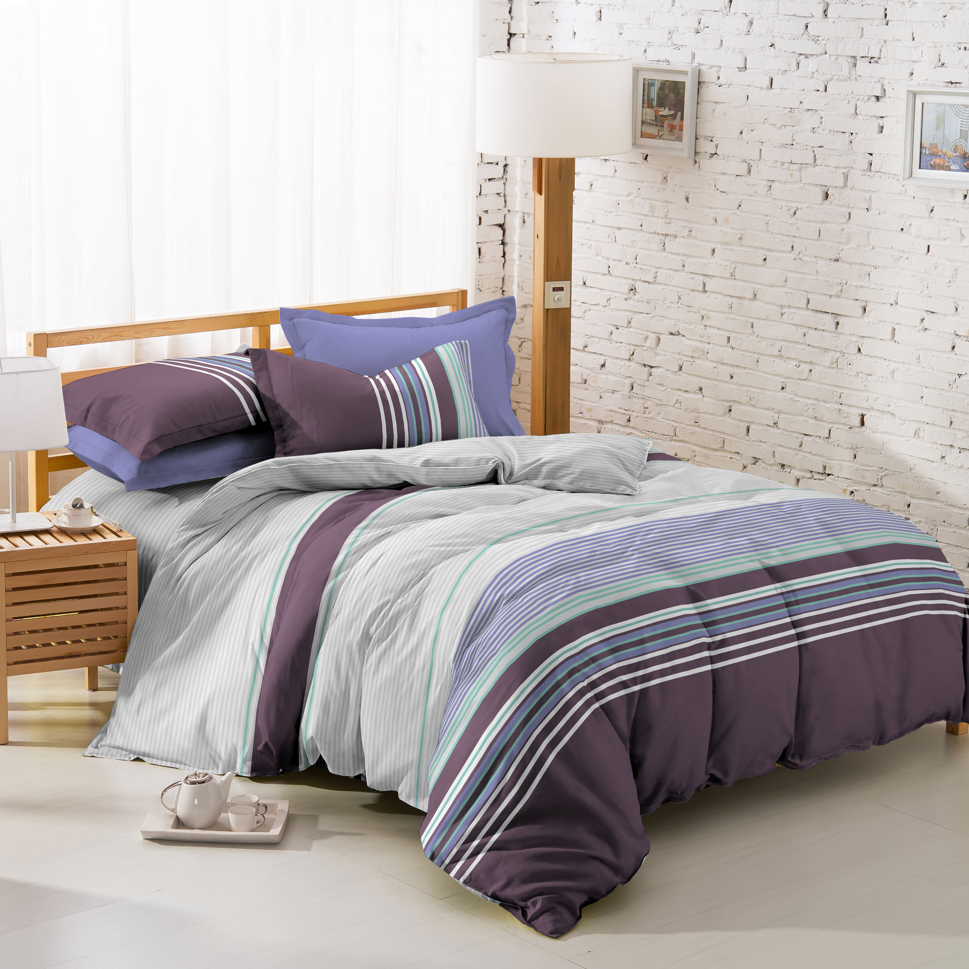 Studio One Mozzieshield Alvora Prints ผ้าปูที่นอน + ผ้าห่มนวม กันยุง ราคา 2,547 บาท*ส่งฟรี