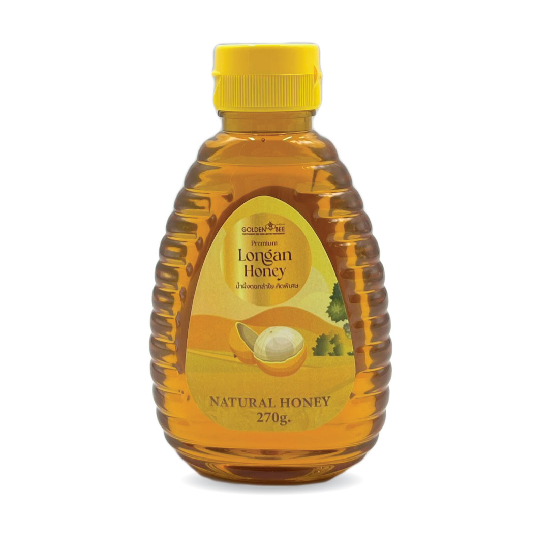 Special Selection of Longan Flower Honey, 270 Grams, Honeycomb Bottle, 5Th Month Honey. 🍯 Premium Longan Honey ราคา 114 บาท*ส่งฟรี