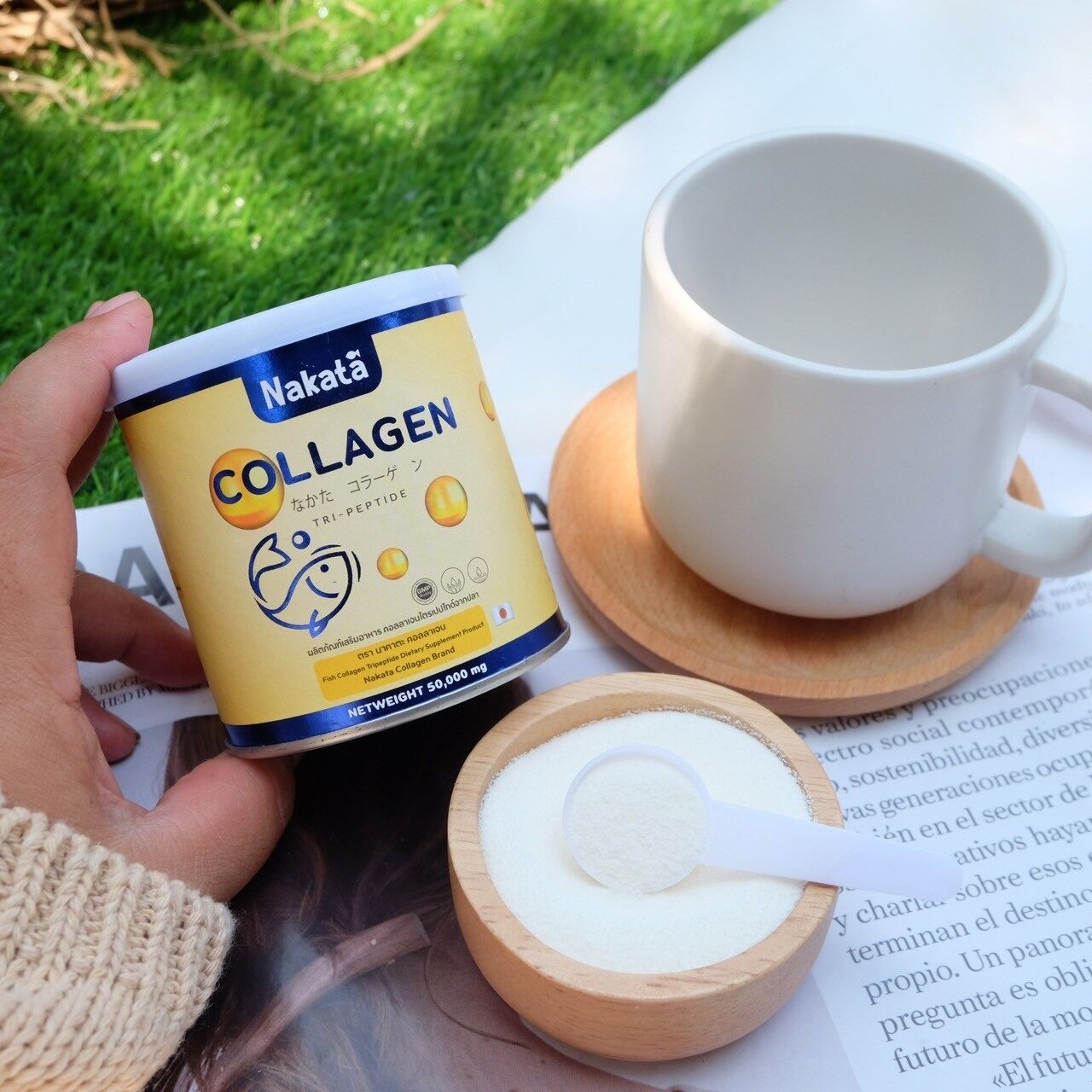 Nakata Collagen - คอลลาเจน นาคาตะ นำเข้าจากญี่ปุ่น 3 Nakata Collagen - คอลลาเจน นาคาตะ นำเข้าจากญี่ปุ่น 512386b654c53ea8e56d5ec90abfb749