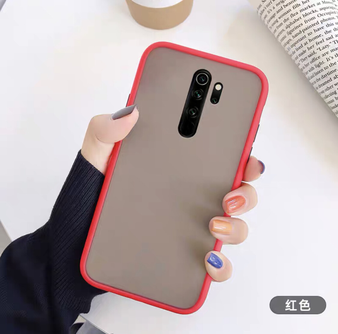 [ส่งจากไทย] Case Xiaomi Redmi 9 เคสกันกระแทก ปุ่มสีผิวด้าน เคสเสี่ยวมี่ เรดมี9 ขอบนิ่มหลังแข็ง สินค้าใหม่ TPU CASE