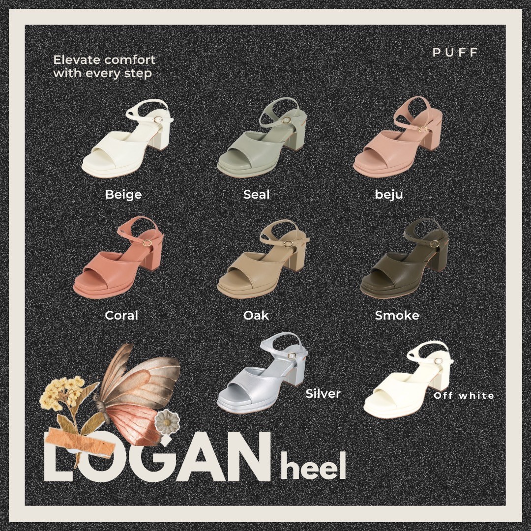 PUFFSHOES.OFFICIAL : LOGAN HEEL ราคา 2,090 บาท*ส่งฟรี