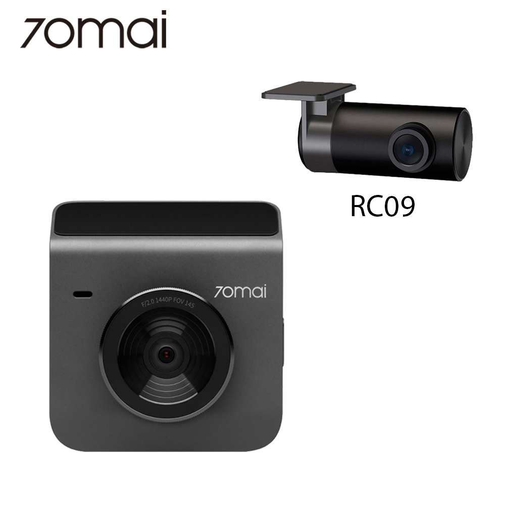 70mai Dash Cam A400 + Rear Camera (RC09) เครื่องบันทึกการขับขี่ 70mai รุ่น A400 + กล้องหลัง RC09 ชุดบันทึกการขับขี่คมชัด 1440p มุมมอง 145 องศา By Mac Modern ราคา 3,399 บาท*ส่งฟรี