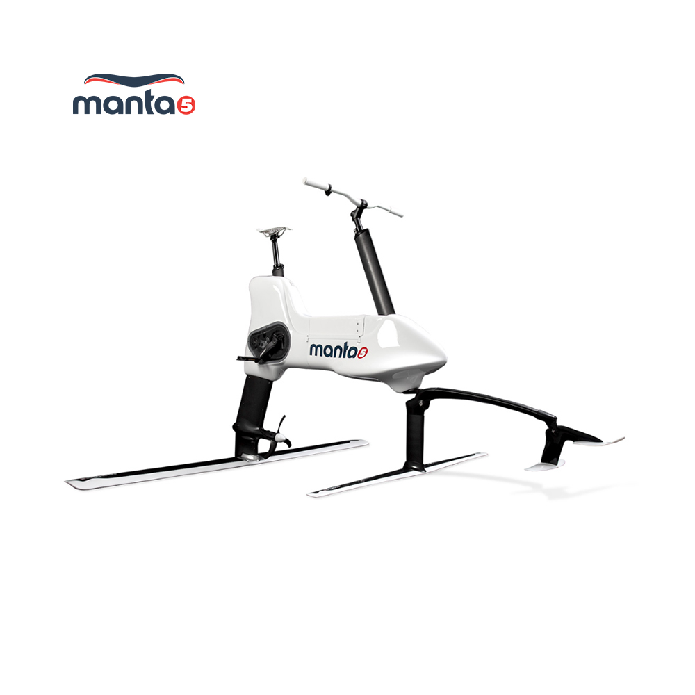 Manta5 XE-1 Hydrofoiler Bike จักรยานไฟฟ้าไฮโดรฟอยล์สำหรับปั่นบนผืนน้ำ คันแรกของโลก รับประกัน 1 ปี By Mac Modern ราคา 450,000 บาท*ส่งฟรี