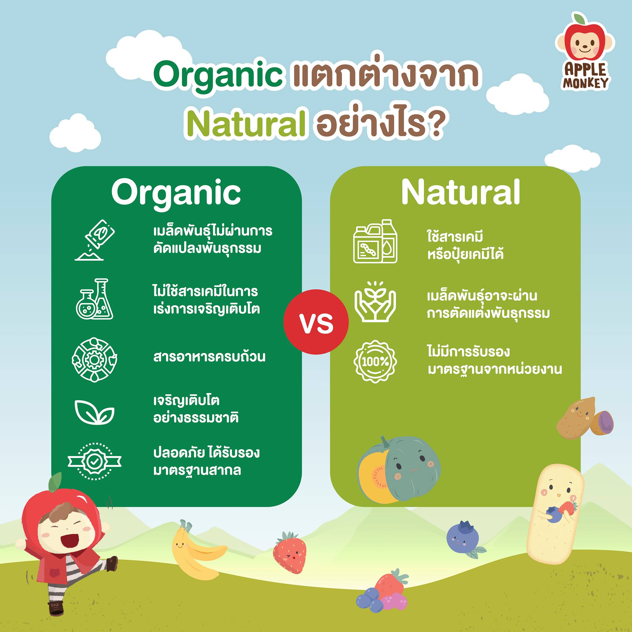 ลองดูภาพสินค้า Apple Monkey Organic Rice Cracker ข้าวอบกรอบออร์แกนิก สำหรับเด็ก 8 เดือนขึ้นไป