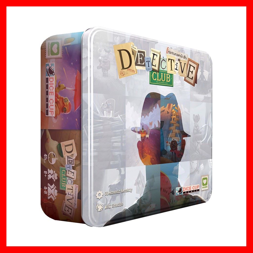 สินค้าขายดี!!! Detective Club ชมรมยอดนักสืบ [TH] Boardgame บอร์ดเกม ของแท้ #ของเล่น โมเดล ทะเล ของเล่น ของขวัญ ของสะสม รถ หุ่นยนต์ ตุ๊กตา สวนน้ำ สระน้ำ ฟิกเกอร์ Model ราคา 2,005 บาท*ส่งฟรี