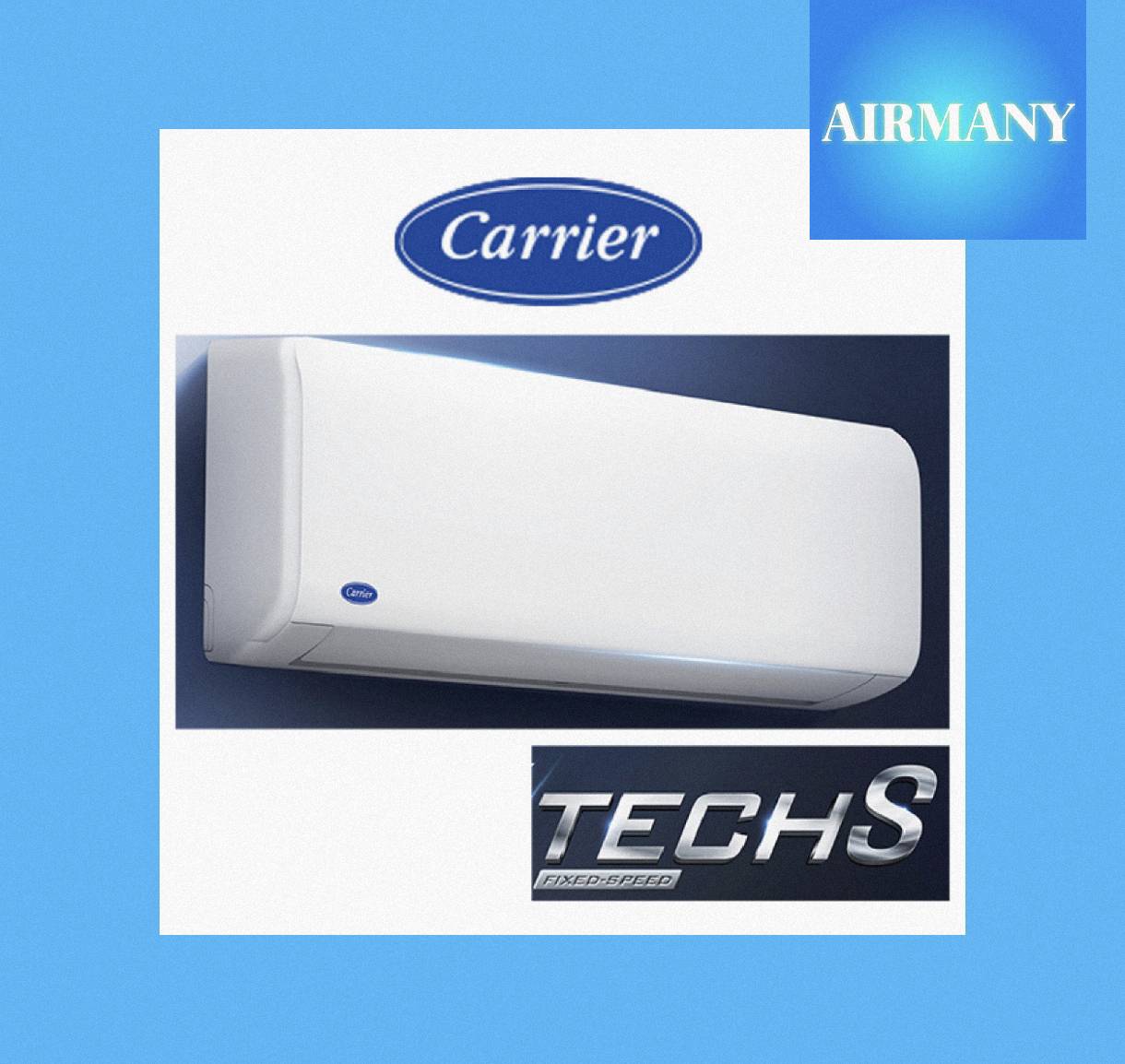 Wall Air Conditioner Carrier Model 42Nsaa Tech-S Size 9000-24500 Btu Number 5 Home Air Conditioner Carrier Air Conditioner Air Conditioning Equipment ราคา 12,190 บาท*ส่งฟรี