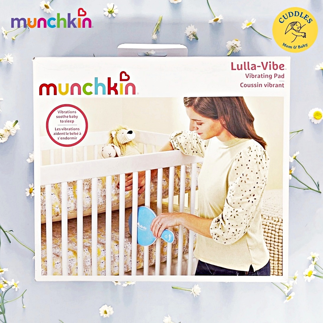 (Munchkin) Lulla Vibe Vibrating Pad Coussin Vibrant แผ่นรองนอนสั่นสะเทือน ช่วยให้นอนหลับสบาย ราคา 2,790 บาท*ส่งฟรี