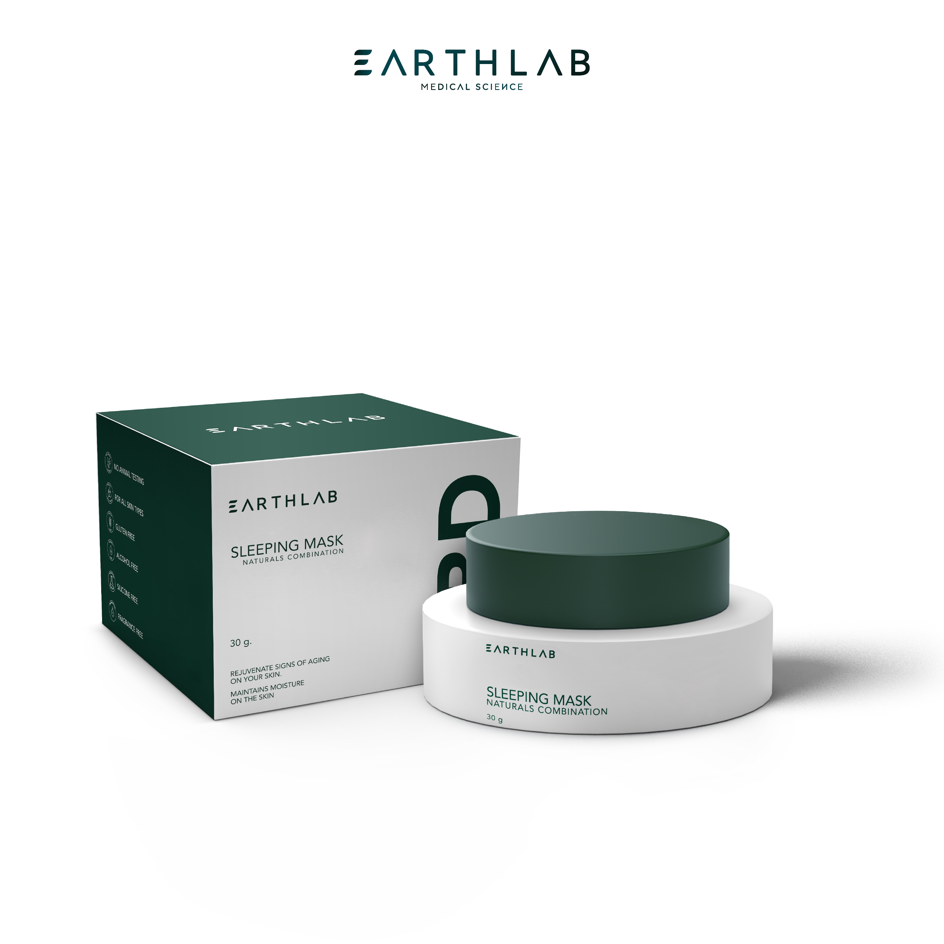 Earth Lab CBD Sleeping Mask l สลิปปิ้งมาส์กชะลอการเกิดริ้วรอย คืนความอ่อนเยาว์ 30g. ราคา 1,890 บาท*ส่งฟรี