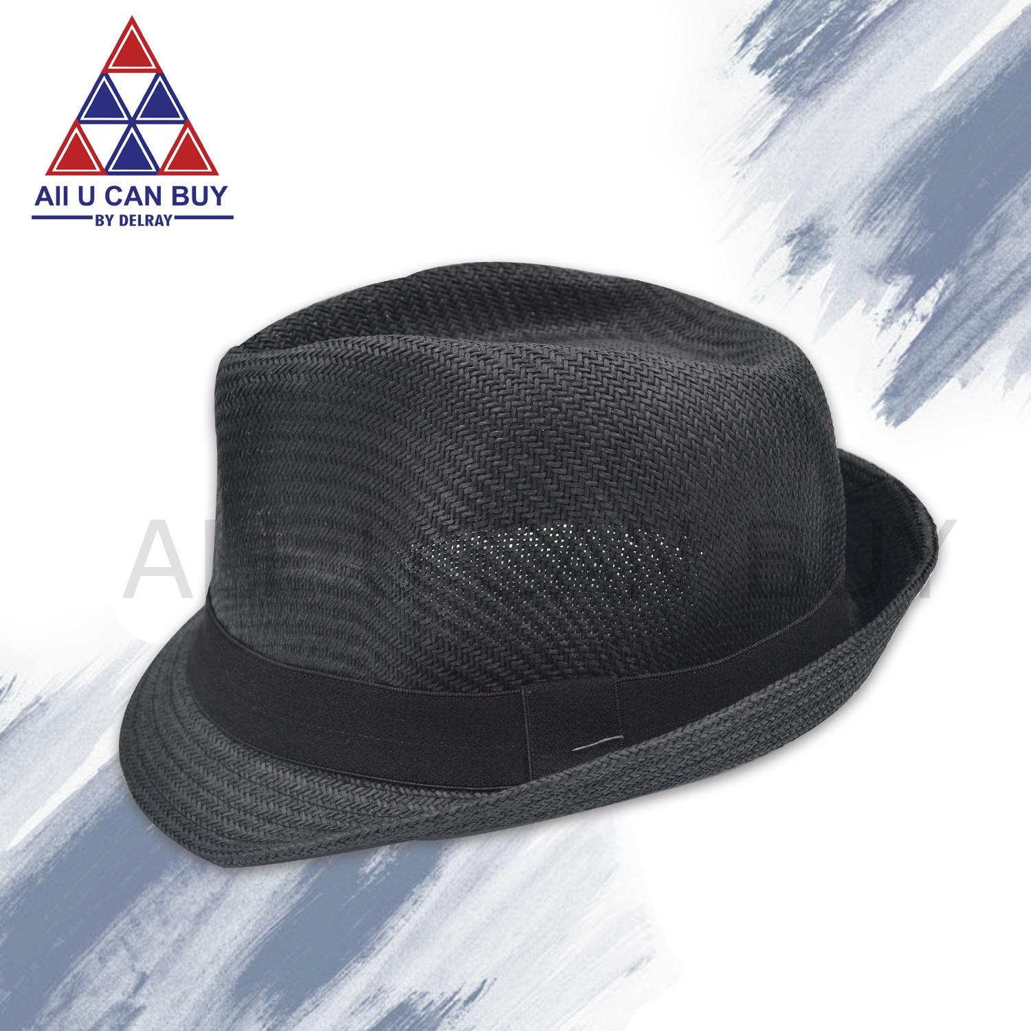 ALL U CAN BUY หมวก หมวกฮิปสเตอร์ หมวกคาวบอย หมวกทรงคาวบอย หมวกสาน หมวกสีดำ หมวกปีกรอบ หมวกแฟชั่น
