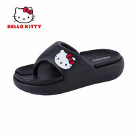 Hello Kitty รองเท้าลำลองผู้หญิง รองเท้าแตะคิตตี้ รองเท้าแตะคีบ พื้นหนา กันลื่น ยางEVA รุ่นKTP-042