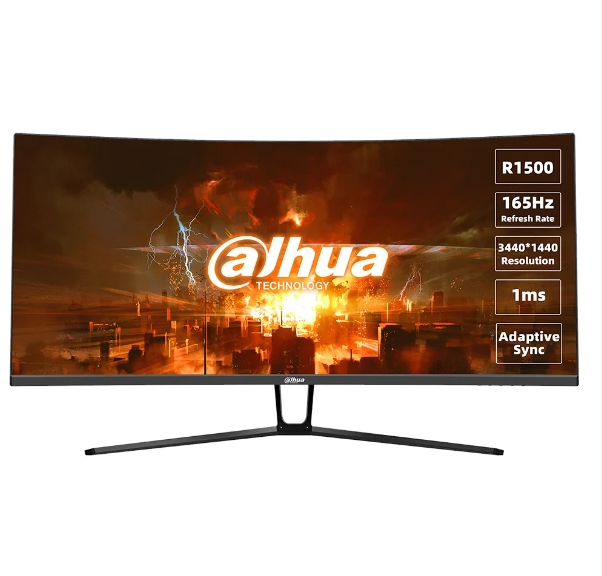 จอมอนิเตอร์ DAHUA MONITOR DHI-LM34-E330CA (VA 2K 165Hz Curvde) ราคา 3,190 บาท*ส่งฟรี