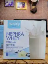 ภาพขนาดย่อของภาพหน้าปกสินค้าKoKori NEPHRA WHEY Vanilla Flavour โปรตีนไข่ขาวรสวานิลลา นมไข่ขาวสำหรับผู้ป่วยโรคไต ทานเสริมโปรตีน ทานแทนไข่ขาว 1 ซองมีโปรตีนเท่ากับไข่ขาว 3 ฟอง จากร้าน Kaninnat01 บน Lazada