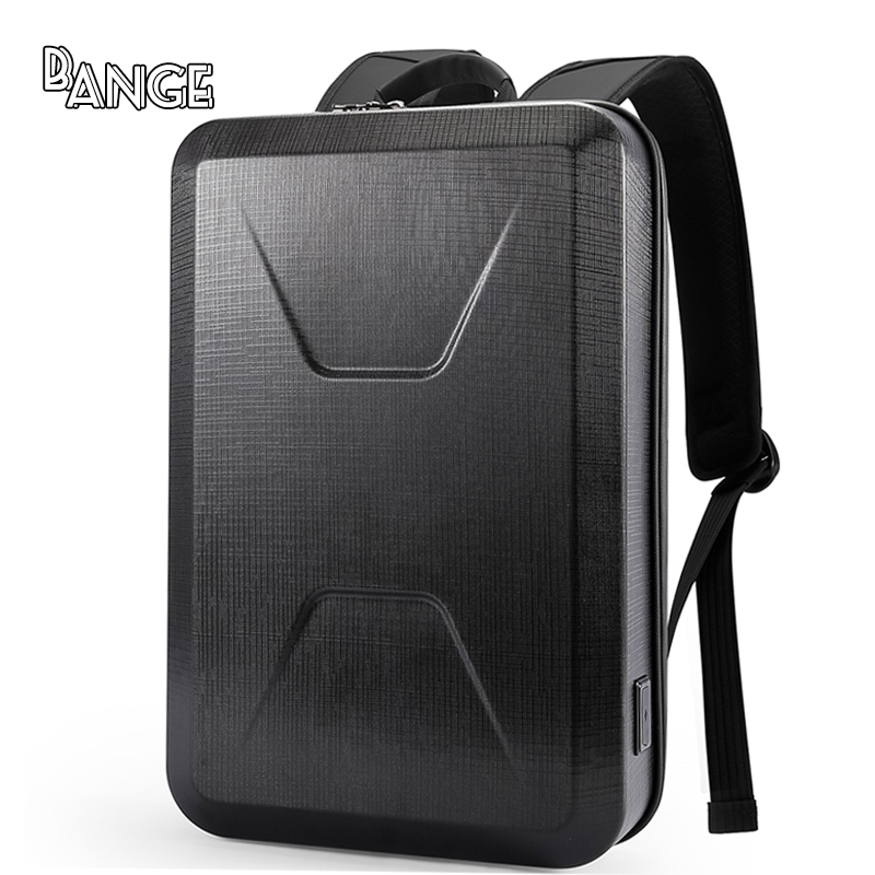 BANGE พีซีเคสแบบแข็งผู้ชาย ไปโรงเรียน USB Anti-Theft กันน้ำ Anti-Collision ชาร์จนักธุรกิจผู้ชายกระเป๋าเดินทางสำหรับแล็ปท็อปขนาด ใหม่ ที่มีคุณภาพสูงเปลือกแข็งบางเฉียบผู้ชายแฟชั่นกระเป๋าเป้สะพายหลัง TSA ล็อคสมาร์ท17นิ้วแล็ปท็อปบางเดินทางก ราคา 1,280 บาท*ส่งฟรี