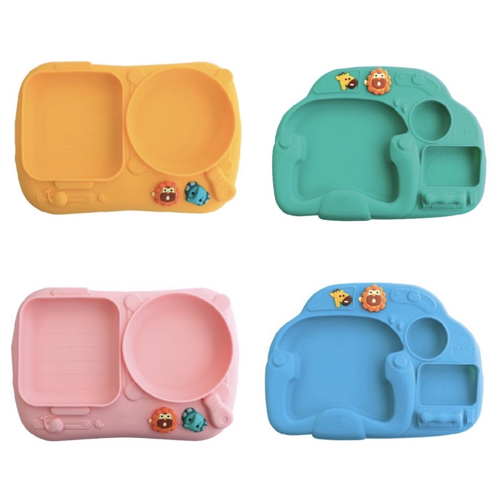 Marcus & Marcus Creativplate With Suction จานก้นดูด Creativplate ราคา 790 บาท*ส่งฟรี