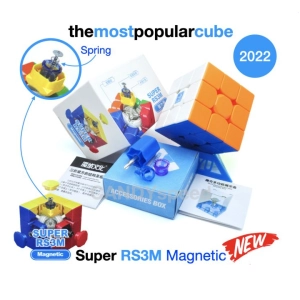 ภาพหน้าปกสินค้าMoyu - (Super Rs3m)เปอร์ Rs3m 3x3เมจิก Cube แม่เหล็กลอยบอลเพลาตำแหน่งแม่เหล็กความเร็ว Cube ปริศนาของเล่นสำหรับการแข่งขัน ที่เกี่ยวข้อง