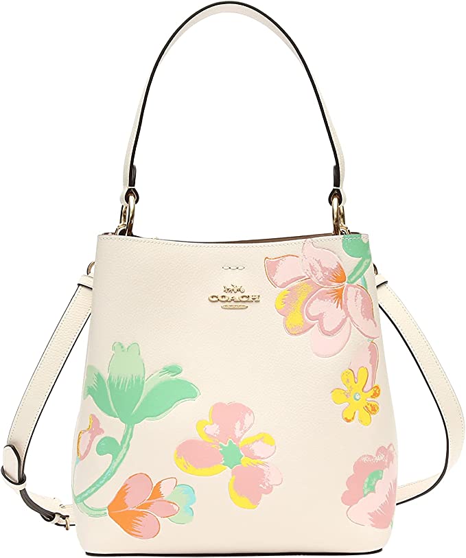 กระเป๋าของแท้ Coach C8609 Rowan Satchel With Dreamy Land Floral Print Midnight Multi กระเป๋าถือ Crossbody กระเป๋าถือ ราคา 6,990 บาท*ส่งฟรี