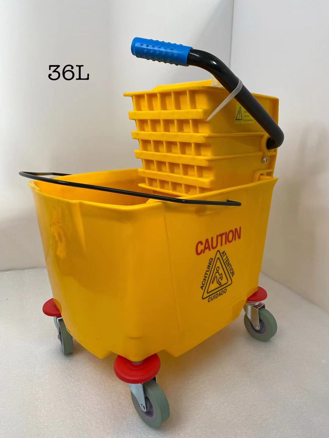 BWT โรงงานถังบีบม็อบ 36 ลิตร ถังบีบน้ำไม้ถูพื้น​ สามารถ​ใช้​กับ​ผ้า​มอบ​กว้าง​6นิ้ว​8​นิ้ว​และ​10​นิ้ว​ รถบีบน้ำผ้าถูพื้น ถังบีบน้ำ ราคา 1,250 บาท*ส่งฟรี