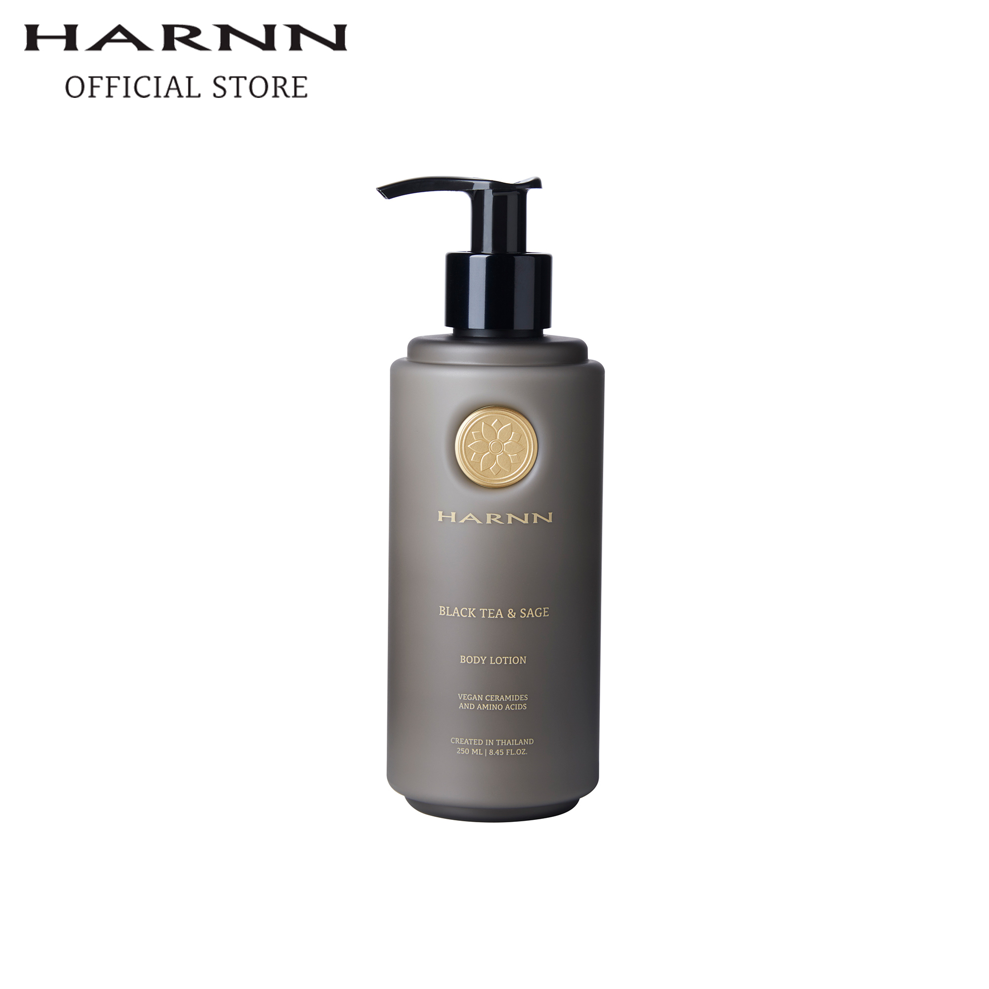 ครีมบำรุงผิวหน้า ครีมมอยส์เจอร์ไรเซอร์ HARNN BLACK TEA & SAGE BODY LOTION 250 ML ครีมทาผิว โลชั่นทาผิว ครีมบำรุงผิว บาร์มบำรุงผิว ผลิตภัณฑ์ดูแลผิว ผิวชุ่มชื่น