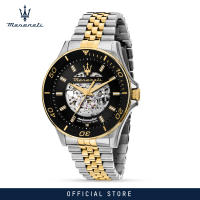 【2 Years Warranty】Maserati Sfida 44mm Mens Automatic Stainless Steel นาฬิกาข้อมือแฟชั่น R8823140010