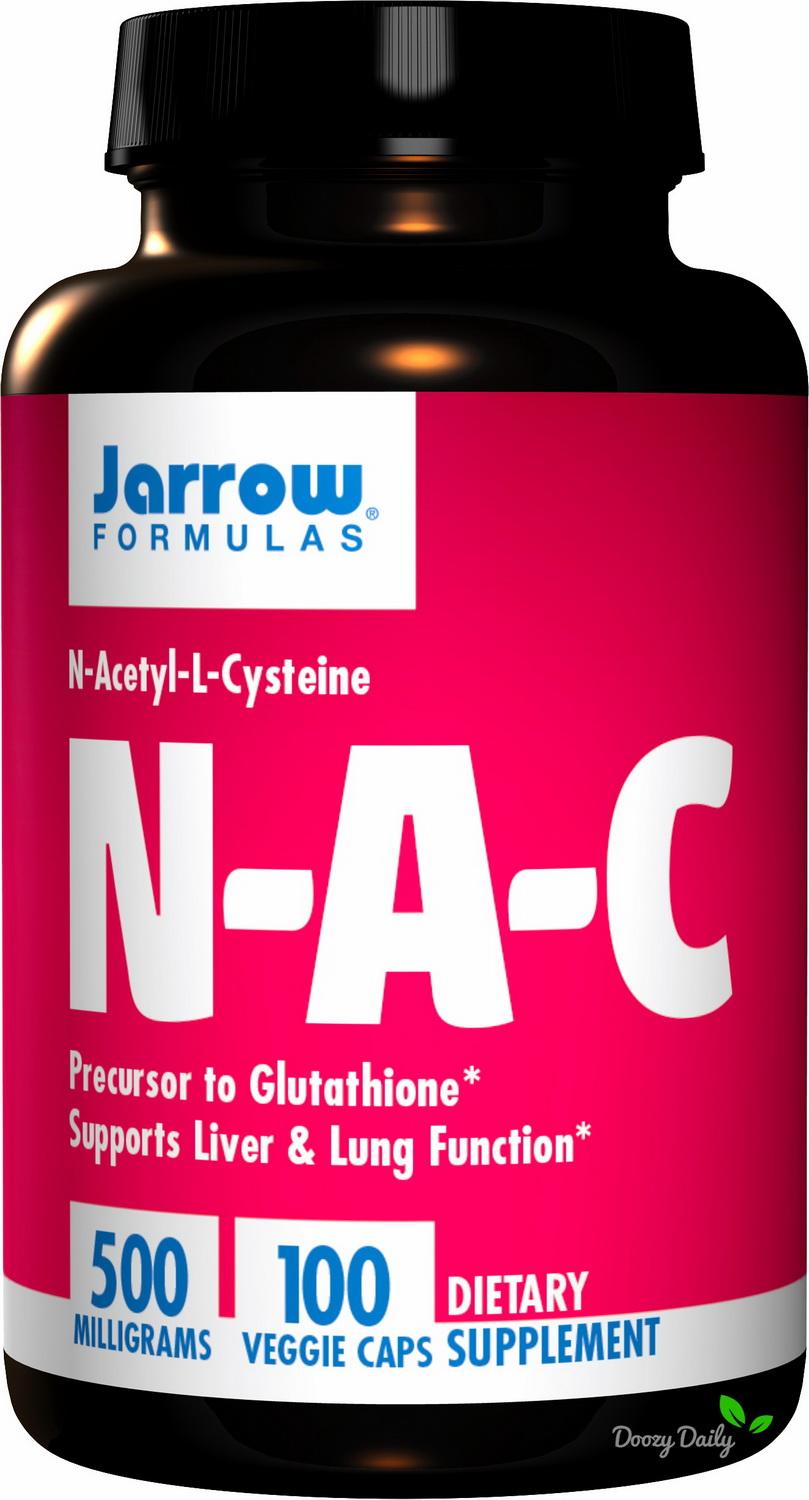 Jarrow NAC 500 mg x 100 Counts N-Acetyl-L-Cysteine อะเซทิลซิสเทอีน กลูต้า