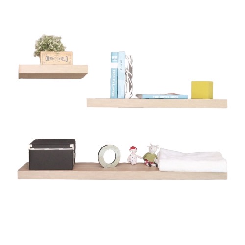 Luvora Azzet ชั้นติดผนังซ่อนขา ขนาด 80x23x5 ราคา 699 บาท*ส่งฟรี