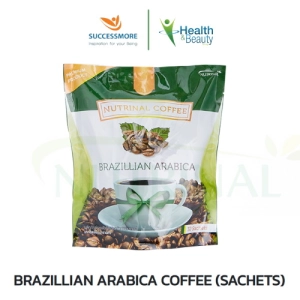 สินค้า Ssmore Brazillian Arabica Coffee กาแฟเพื่อสุขภาพผสมคอลลาเจนและใยอาหาร รสชาติกาแฟอาราบิก้า เหมาะสำหรับผู้ที่ต้องการควบคุมน้ำหนัก 30 ซอง