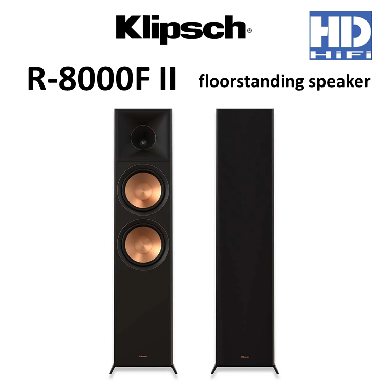 ลำโพงบลูทูธไร้สาย Klipsch Rp-8000F II Floor-Standing (สีดำ) ราคา 83,900 บาท*ส่งฟรี