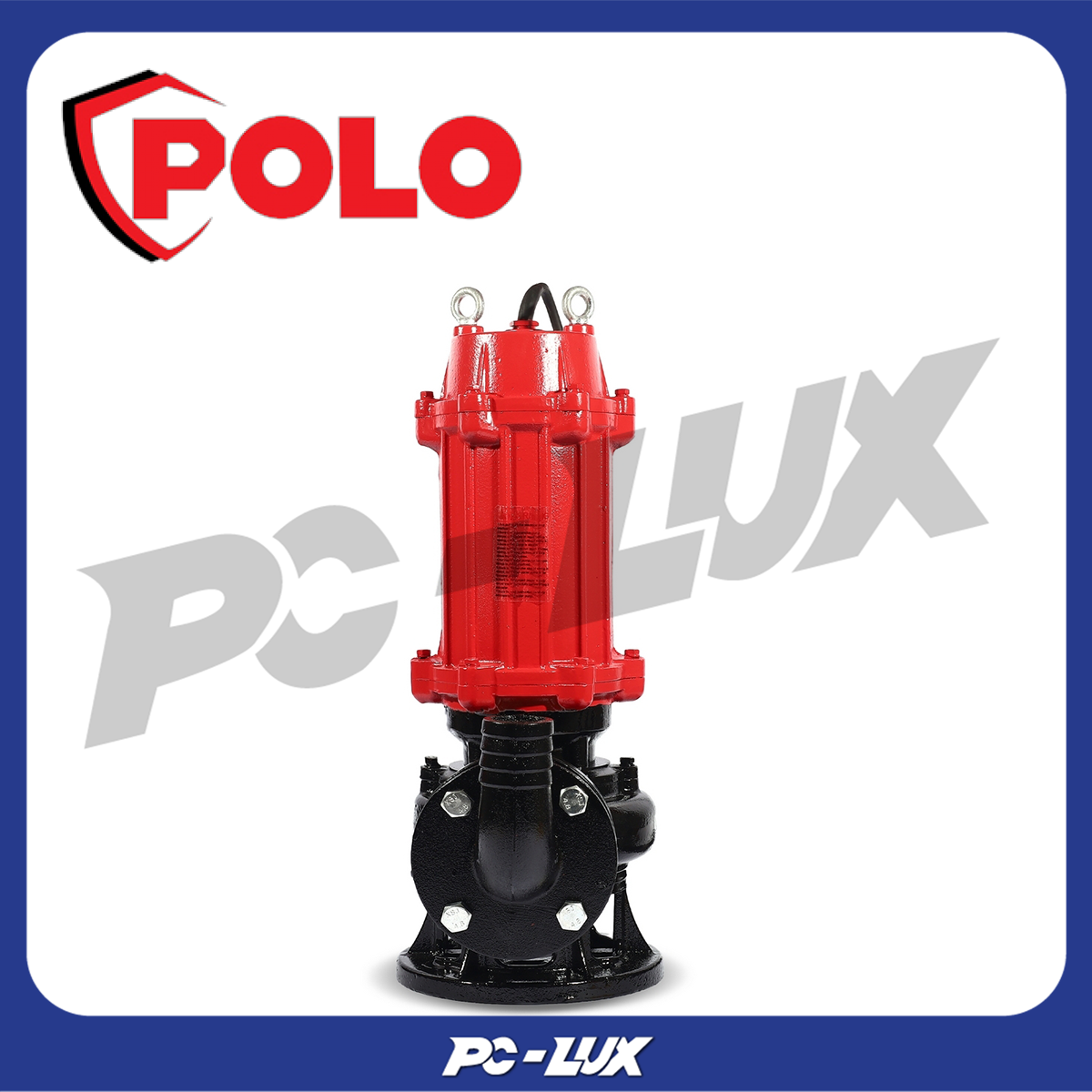 POLO ปั๊มจุ่มสำหรับน้ำเสีย ไม่มีลูกลอย 1.5 แรงม้า 220 โวลต์ รุ่น WQD7-15-1.1L1 ราคา 4,280 บาท*ส่งฟรี