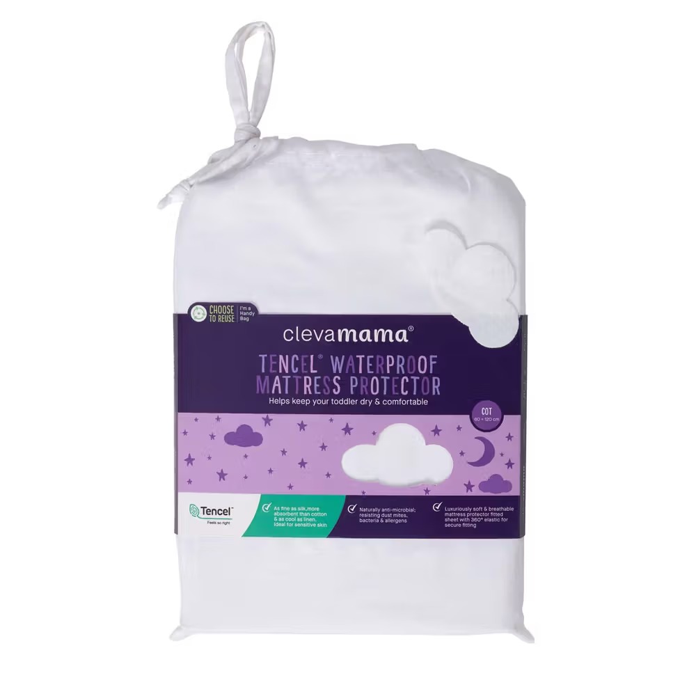 Tencel® Waterproof Mattress Protector - ผ้าปูรองกันเปื้อน แบบรัดมุม ขนาด 60x120 ซม. และ 70x140 ซม. ราคา 890 บาท*ส่งฟรี