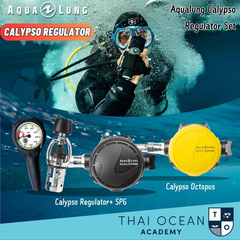 Aqualung Calypso Regulator Set ราคา 6,750 บาท*ส่งฟรี