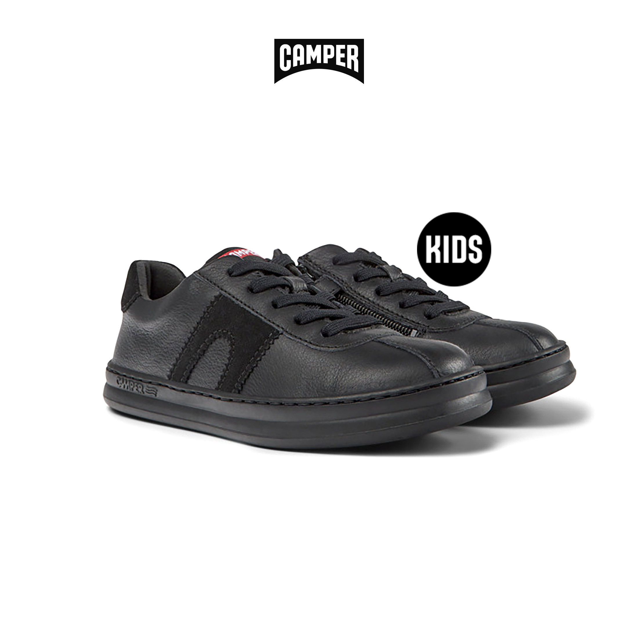 CAMPER รองเท้านักเรียน เด็กผู้ชาย รุ่น Runner Four Kids สีดำ ( STU - K800552-003 ) ราคา 4,950 บาท*ส่งฟรี