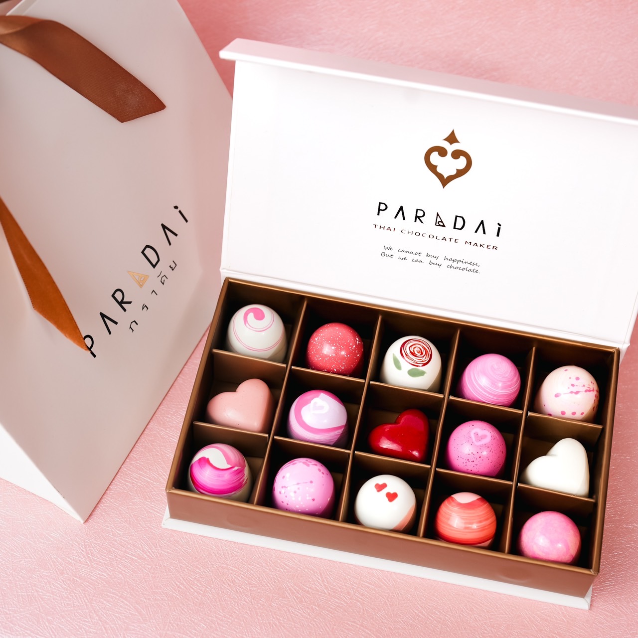 [Valentine Edition] PARADAi - Chocolate Bonbon Large Boxset / ภราดัย ช็อคโกแลต เซ็ตพิเศษวาเลนไทน์ กล่องใหญ่ ราคา 1,080 บาท*ส่งฟรี