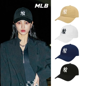 สินค้า แท้100% MLB หมวก UNISEX รุ่น NY YANKEES ROOKIE BALL CAP/ badge big /mlb hat/hat caps MLB หมวกแก็ป หมวกเบสบอล