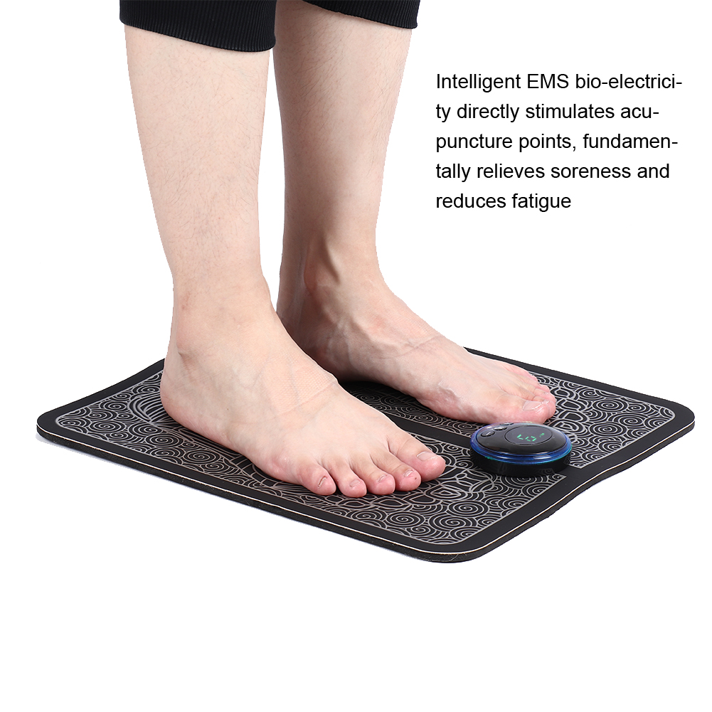 รายละเอียดเพิ่มเติมเกี่ยวกับ [BJ FACE] Electric EMS Foot Massage Pad Feet Acture Stimr Massager